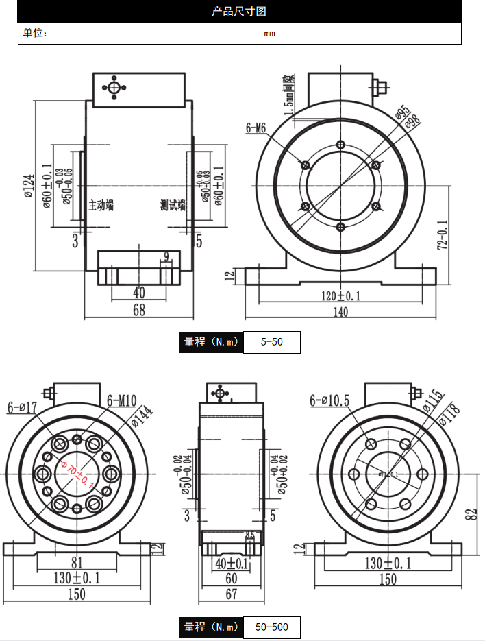 多維力傳感器廠家